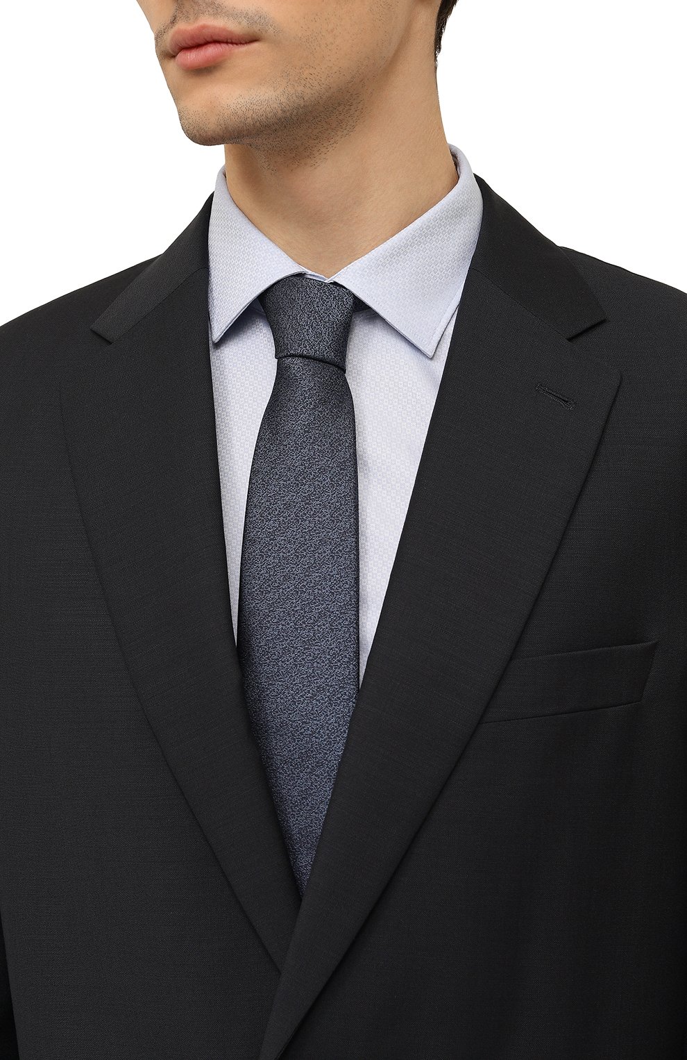 Шелковый галстук CANALI, арт. 18/HJ03768, фото 2