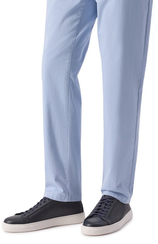 Кожаные кеды H`D`S`N Baracco R0NNY.F.40*/DURANG0 F0RAT0 Синий  R0NNY.F.40*/DURANG0 F0RAT0 Фото 3