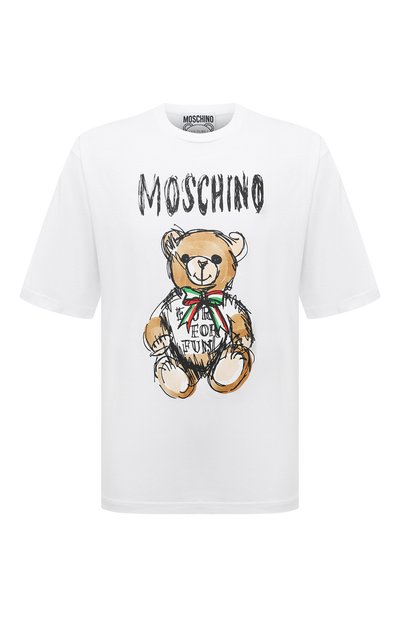 Хлопковая футболка MOSCHINO, арт. V0717/0241, фото 1