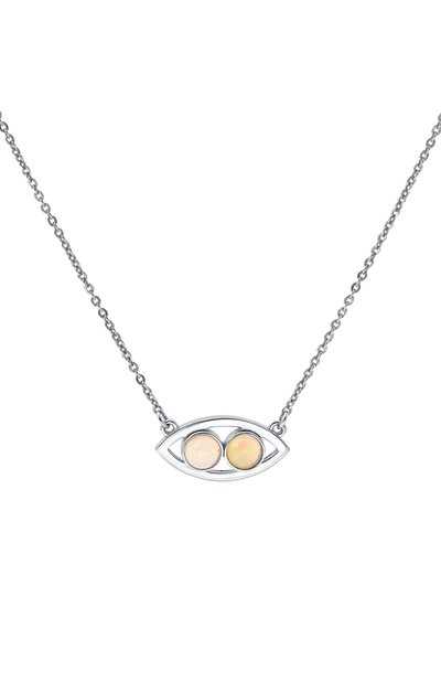 Подвеска oracle MOONKA серебряного цвета по цене 11900 руб., арт. ORC-925SL-NK00-OPL, фото 3 Подвеска oracle MOONKA, арт. ORC-925SL-NK00-OPL, фото 3