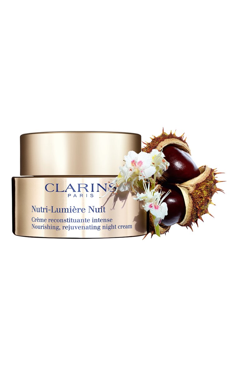 Питательный антивозрастной ночной крем nutri-lumiere (50ml) CLARINS бесцветного цвета, арт. 80058249 | Фото 2 (Косметика кросс-кт: Антивозрастной уход; Тип продукта: Кремы; Назначение: Для лица; Региональные ограничения белый список (Axapta Mercury): Не проставлено; Нос: Не проставлено)