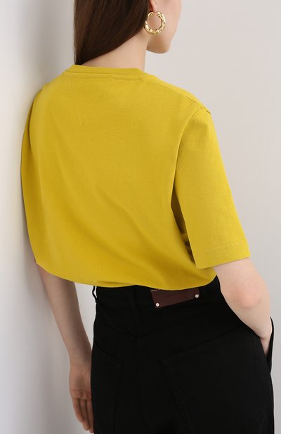 Хлопковая футболка BOTTEGA VENETA, арт. 636861/VF1U0, фото 4