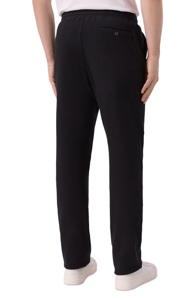 Брюки из хлопка и кашемира CAPOBIANCO черного цвета по цене 53300 руб., арт. 19M707.LB00., фото 4 Брюки из хлопка и кашемира CAPOBIANCO, арт. 19M707.LB00., фото 4