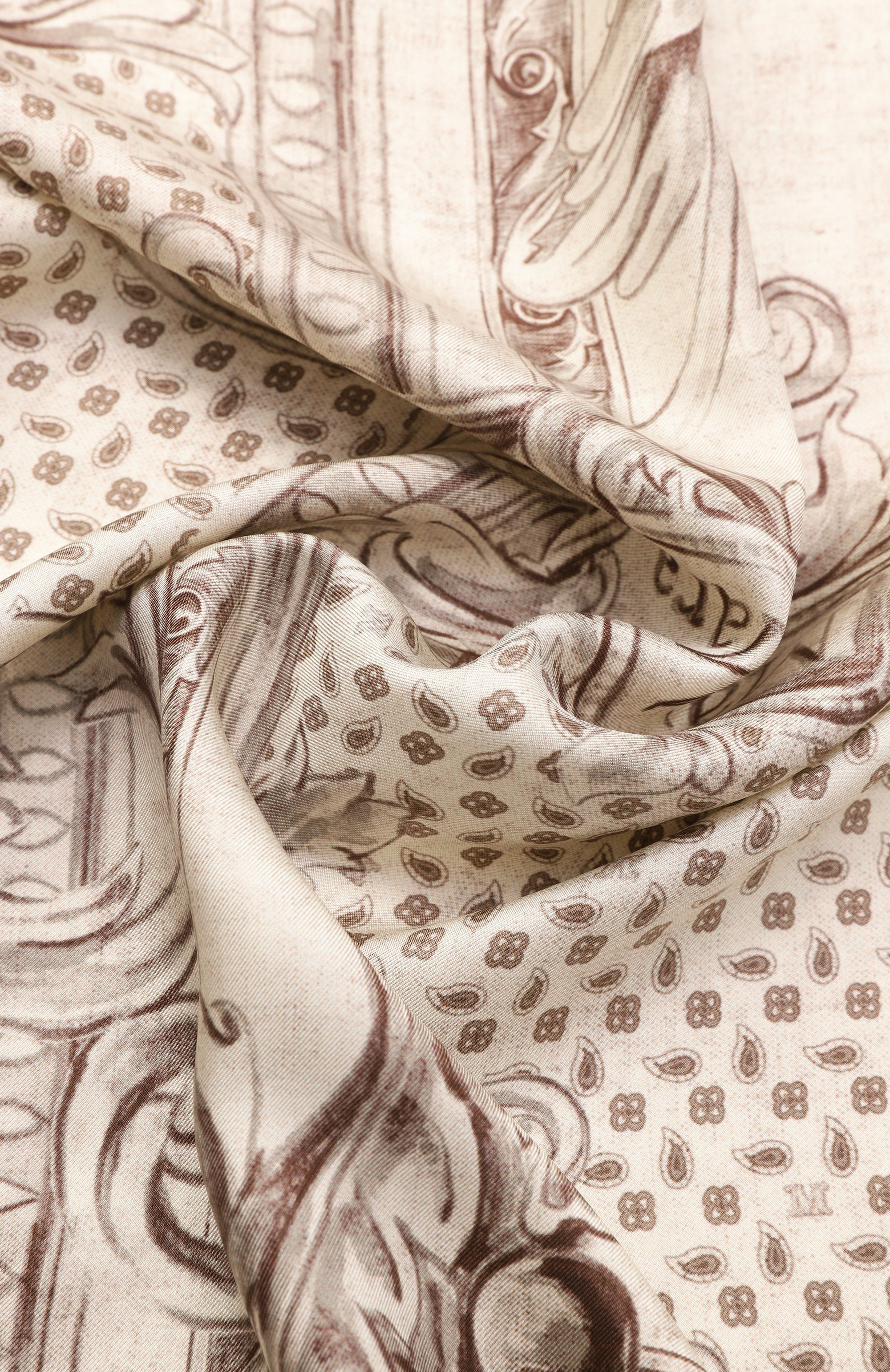 Шелковый платок MAX MARA, арт. MXACARRE90W3, фото 3