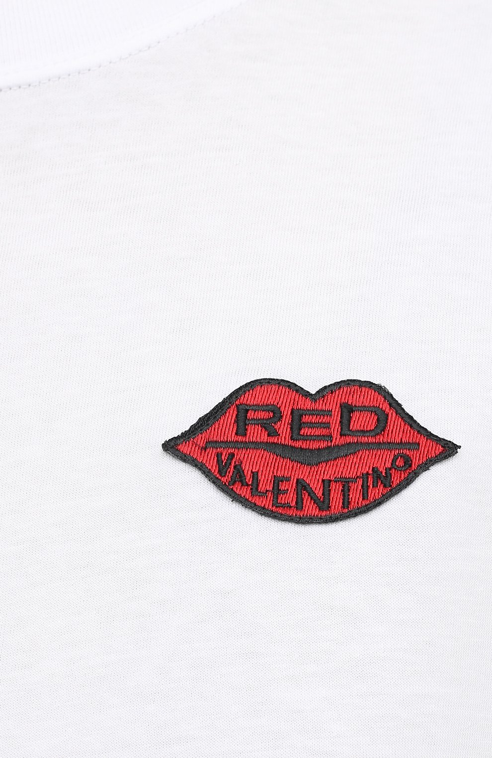 Хлопковая футболка REDVALENTINO, арт. UR0MG07V/5JH, фото 5