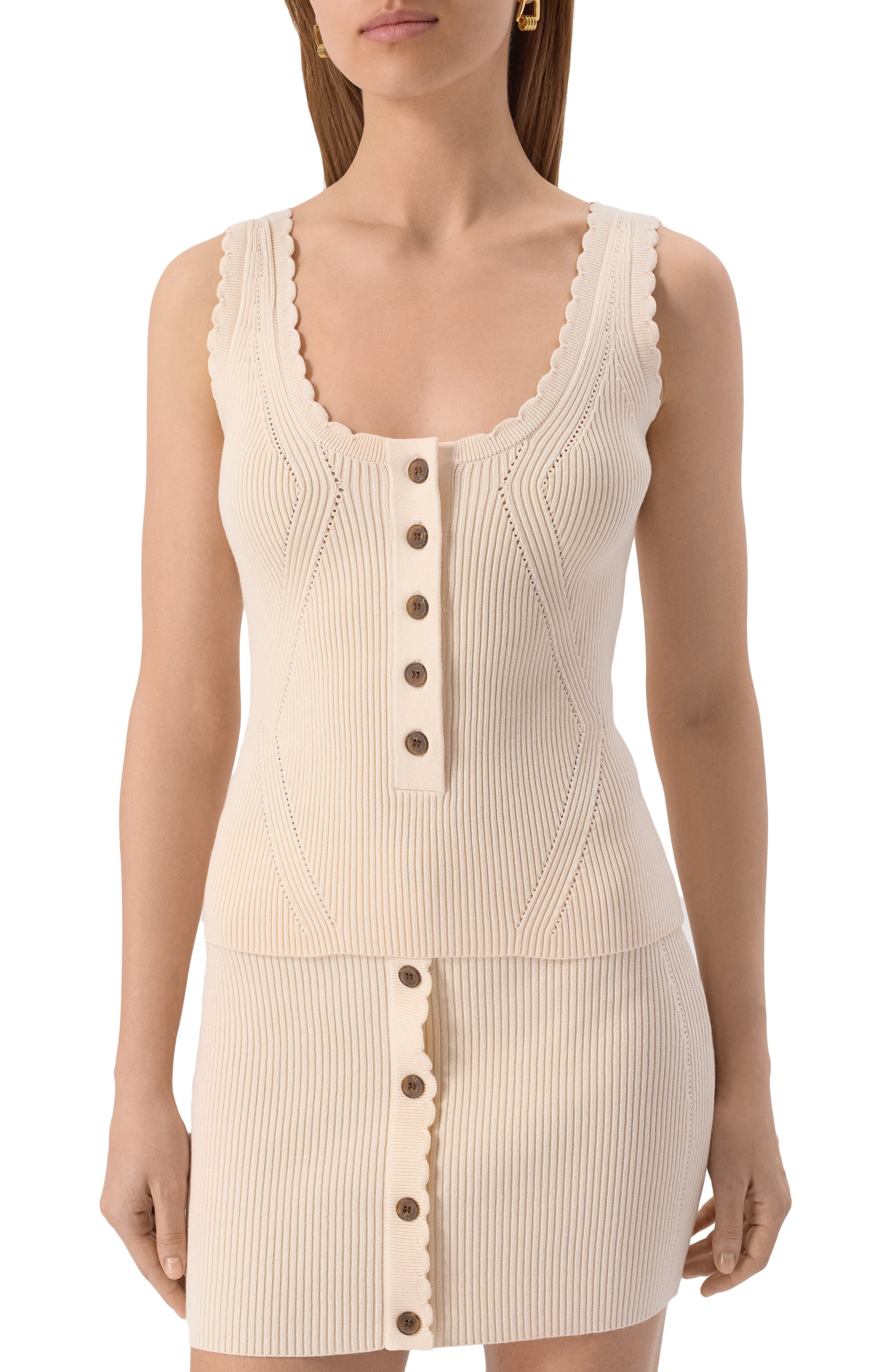 Топ из вискозы YUZEFI, арт. YUZSS25-RW-KN25-32, фото 3