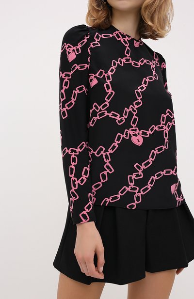 Шелковая блузка REDVALENTINO, арт. UR3ABE00/56D, фото 3
