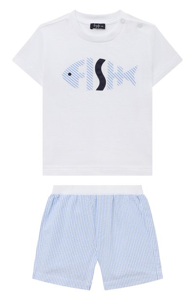 Комплект из футболки и шорт IL GUFO, арт. P23DP417C1078/6M-9M, фото 1