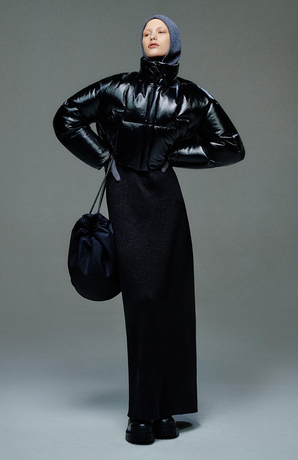 Кожаные ботинки strike BALENCIAGA, арт. 590974/WA960, фото 7