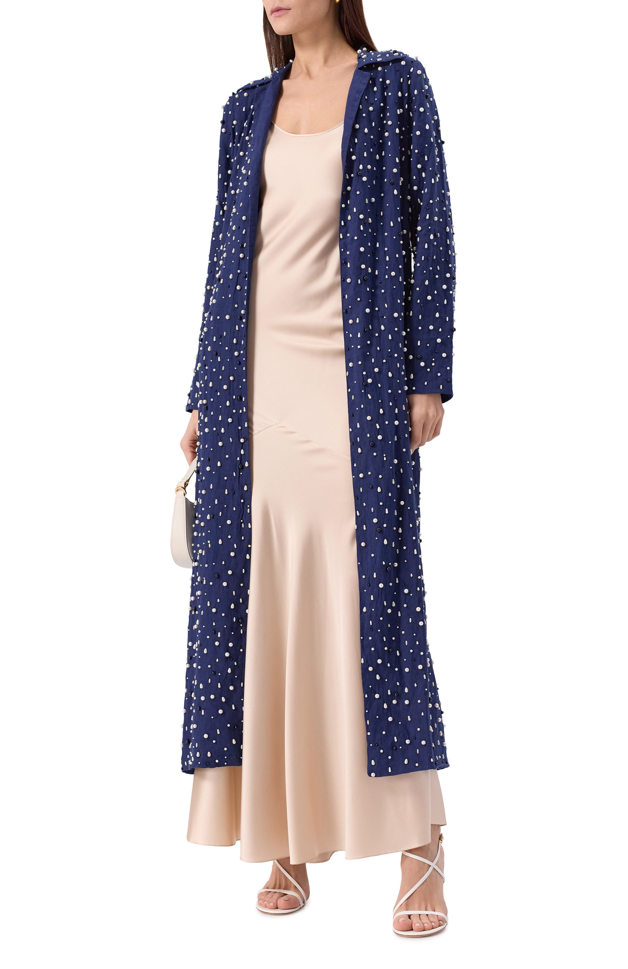 Льняной плащ ALBUS LUMEN, арт. AL.RT25.001.PEARLC0AT, фото 2