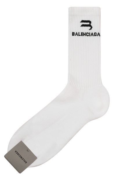 Мужские хлопковые носки BALENCIAGA, арт. 659279/472B4
