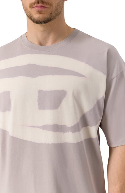 Хлопковая футболка DIESEL, арт. A14872/0QKAS, фото 5