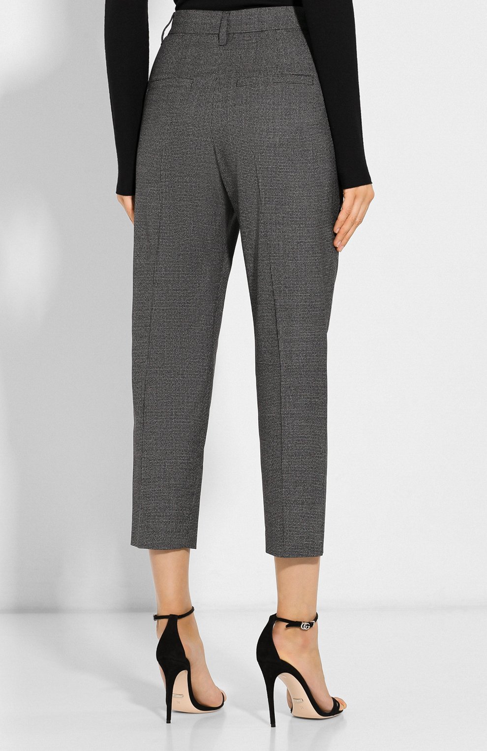 Шерстяные брюки BRUNELLO CUCINELLI, арт. MA125P6673, фото 4