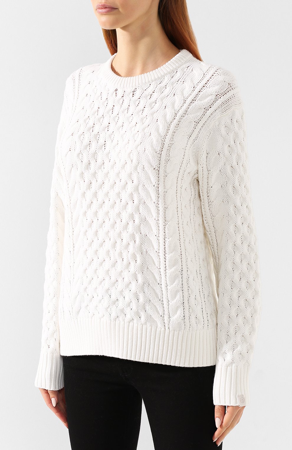 Свитер RAG AND BONE белого цвета по цене 38500 руб., арт. WAS19FS0388B37, фото 3 Свитер RAG AND BONE, арт. WAS19FS0388B37, фото 3