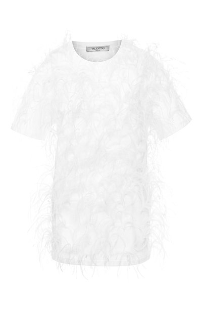 Хлопковая футболка VALENTINO, арт. TB0MG06H5GW, фото 1