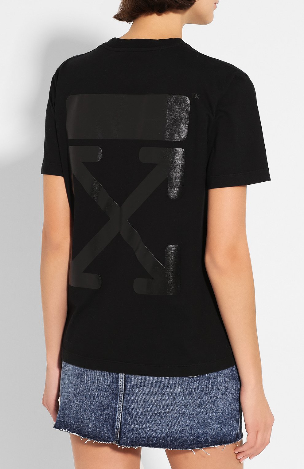 Хлопковая футболка OFF-WHITE, арт. 0WAA049R20F291251010, фото 4