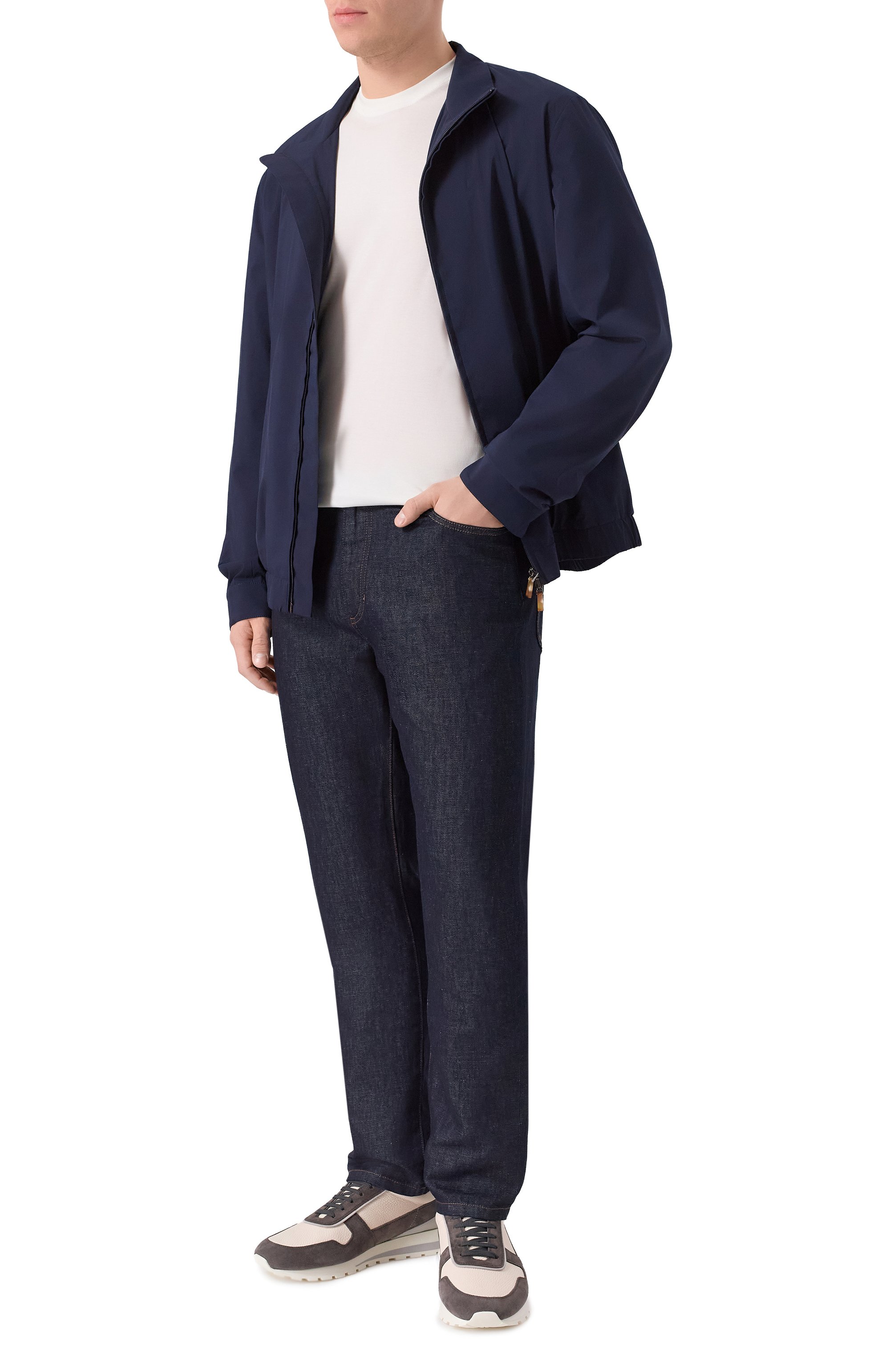 Футболка из хлопка и лиоцелла PAUL&SHARK, арт. 25411026, фото 2