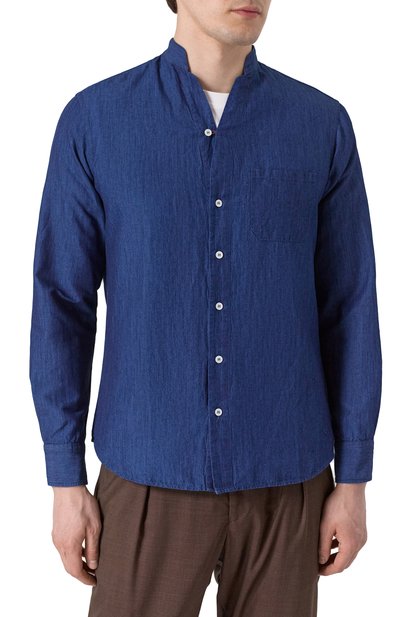 Рубашка из хлопка и льна SEASE, арт. SC30R/417TN, фото 3