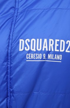 Женский двусторонний пуховик DSQUARED2 разноцветного цвета, арт. S72AM0910/S54276 | Фото 7 (Длина (верхняя одежда): До середины бедра; Рукава: Длинные; Материал утеплителя: Пух и перо; Материал внешний: Синтетический материал; Материал подклада: Синт�етический материал; Стили: Спорт-шик; Кросс-КТ: Пуховик; Материал сплава: Проставлено; Драгоценные камни: Проставлено)