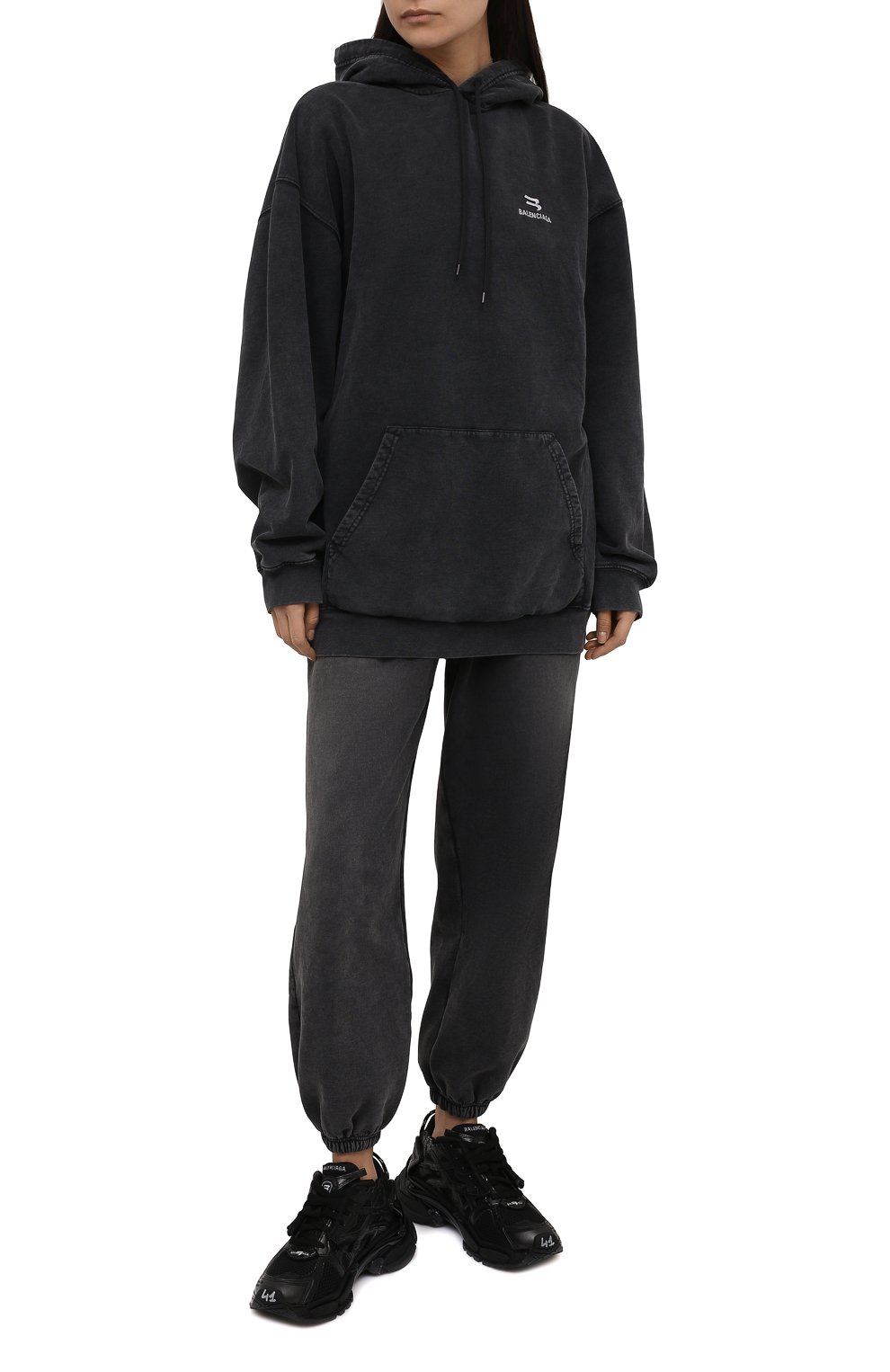 Хлопковые джоггеры BALENCIAGA, арт. 675247/TLVA1, фото 2