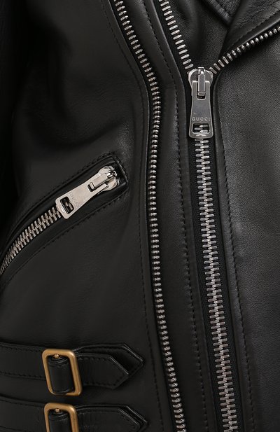 Кожаная куртка GUCCI, арт. 629189/XN336, фото 5
