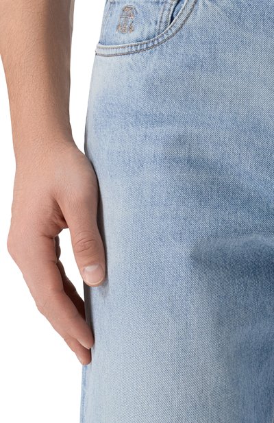 Джинсы iconic fit BRUNELLO CUCINELLI, арт. M241P01090, фото 5