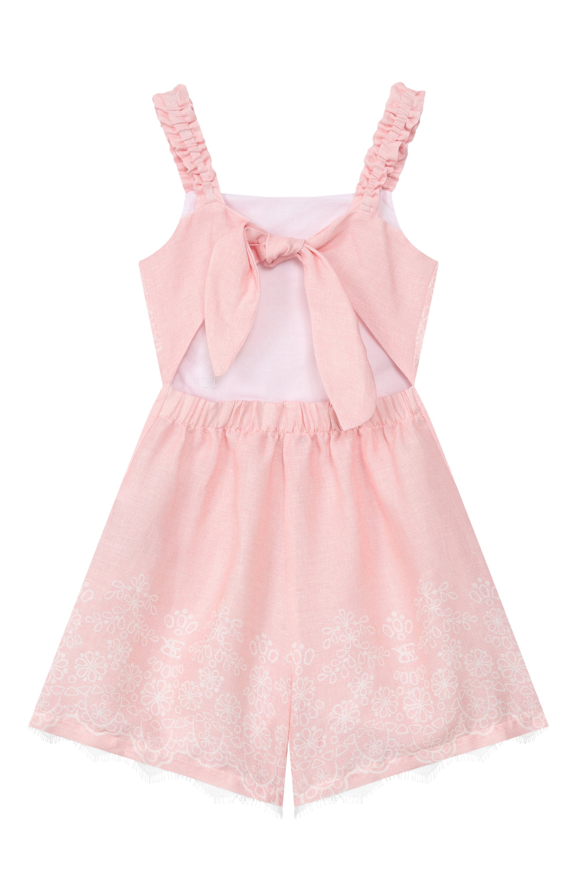 Льняной комбинезон ERMANNO SCERVINO, арт. Z1G201, фото 2