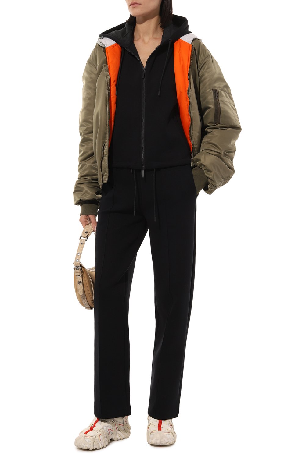 Хлопковые брюки EMPORIO ARMANI, арт. 3R2P6E/1JHSZ, фото 2