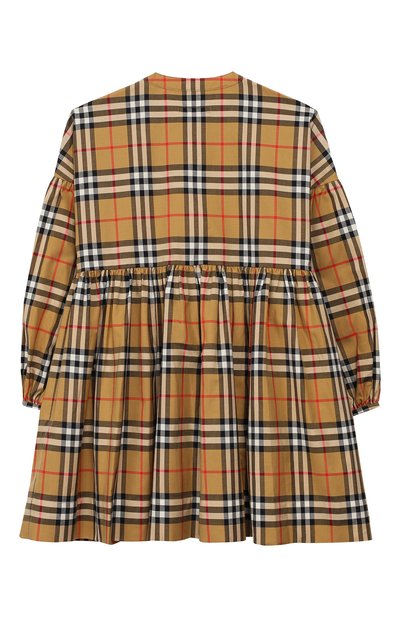 Хлопковое платье BURBERRY, арт. 8003099, фото 2