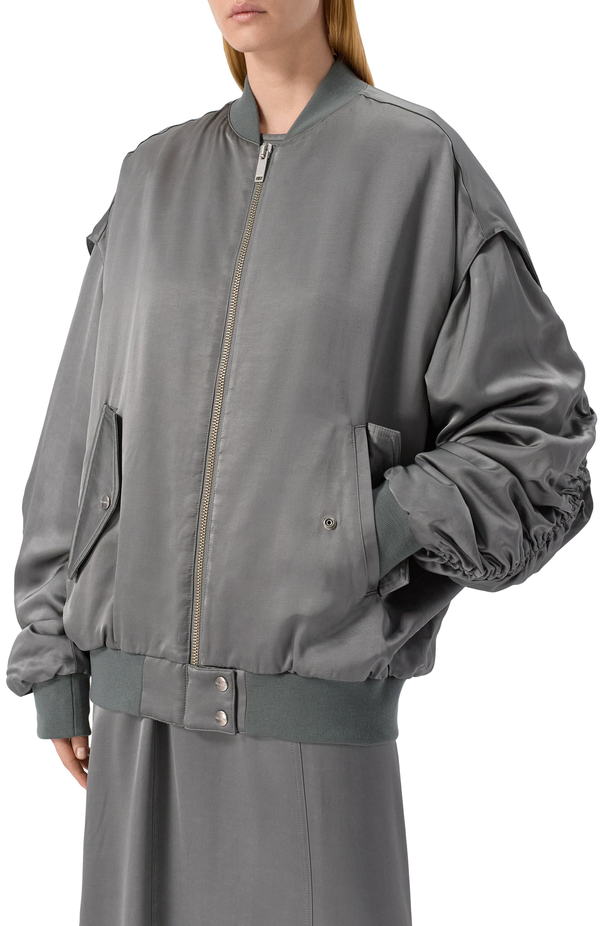 Бомбер из вискозы HALFBOY, арт. HS251W0074, фото 3