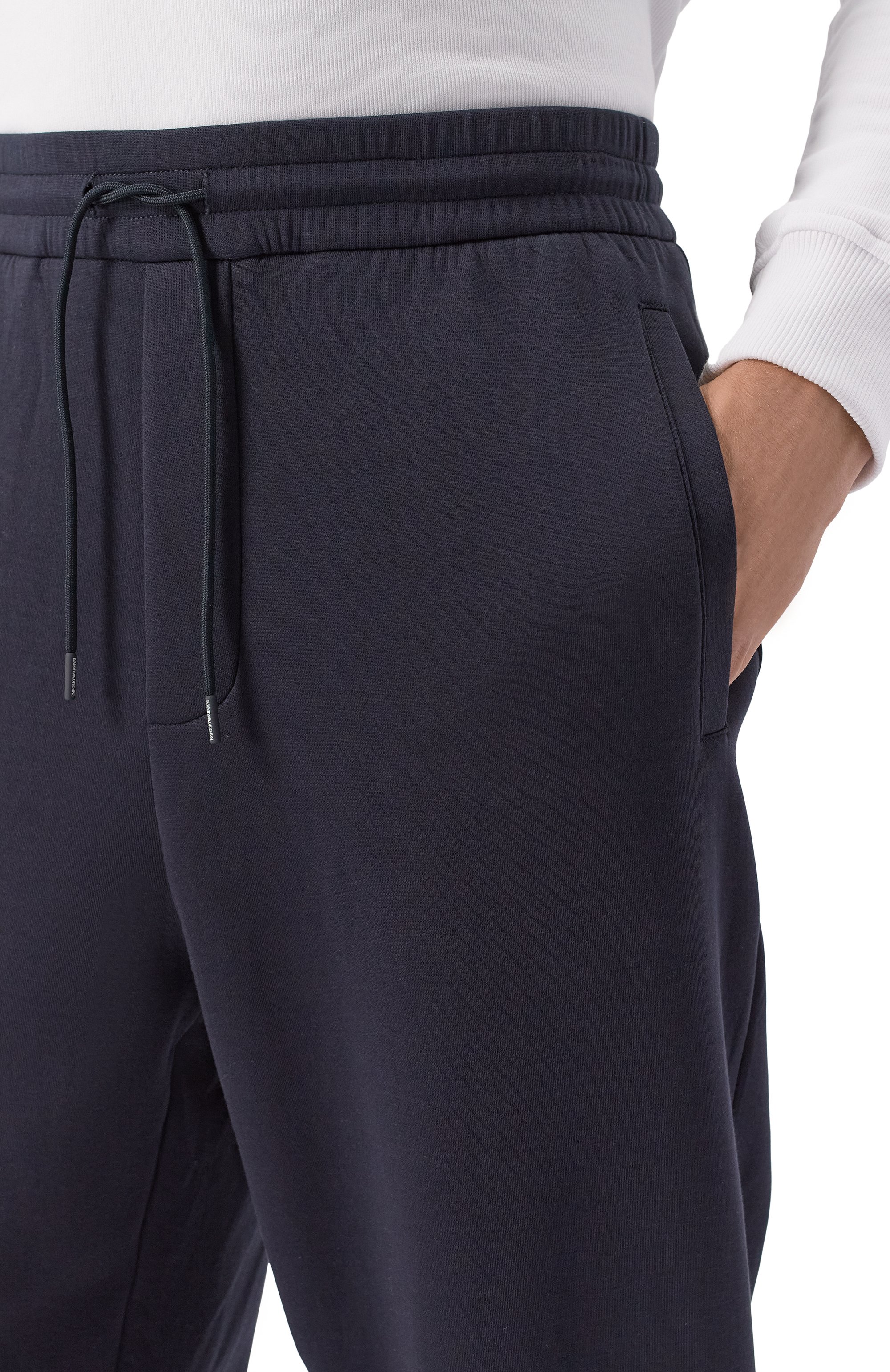 Хлопковые джоггеры EMPORIO ARMANI, арт. EM001746/AF10013, фото 5