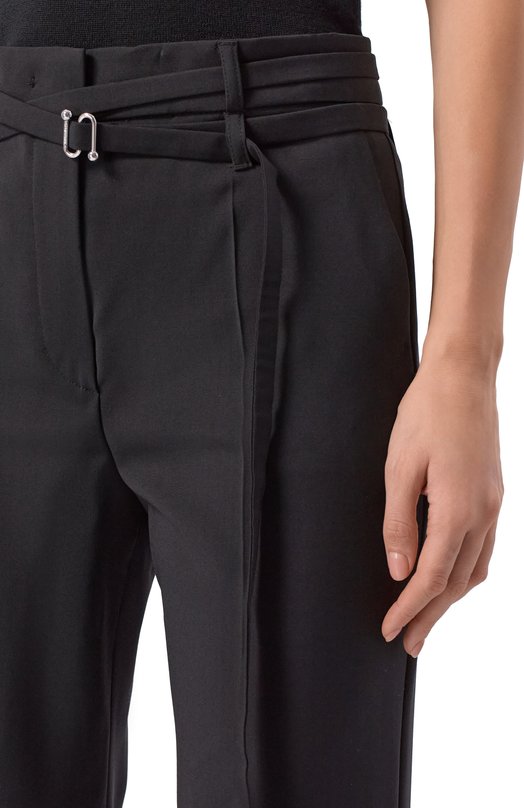 Шерстяные брюки Sportmax SPXCERA Чёрный  SPXCERA Фото 5