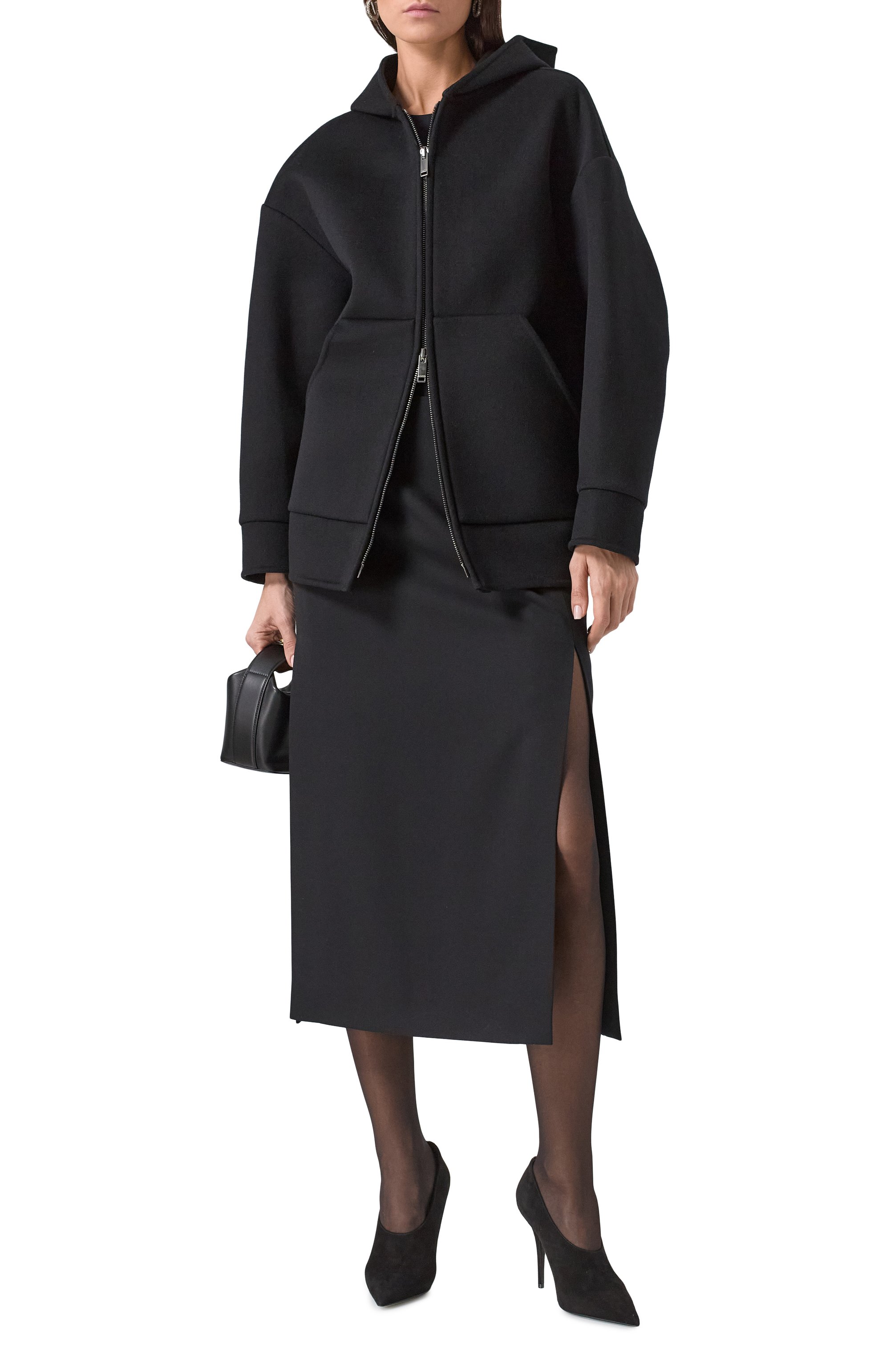 Шерстяная юбка VALENTINO, арт. 5B0RAC4488J, фото 2