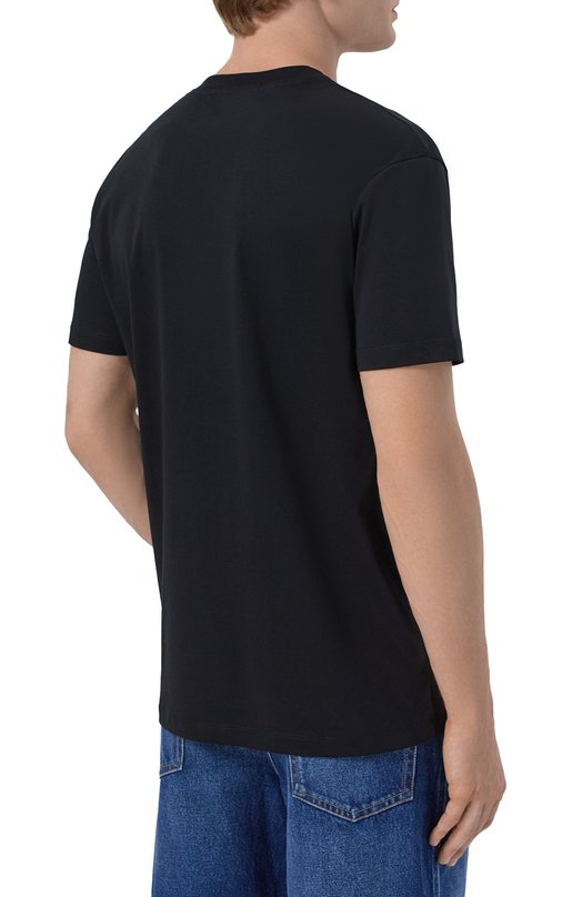 Хлопковая футболка Philipp Plein AAEC MTK8745 PJY002N Чёрный  AAEC MTK8745 PJY002N Фото 4