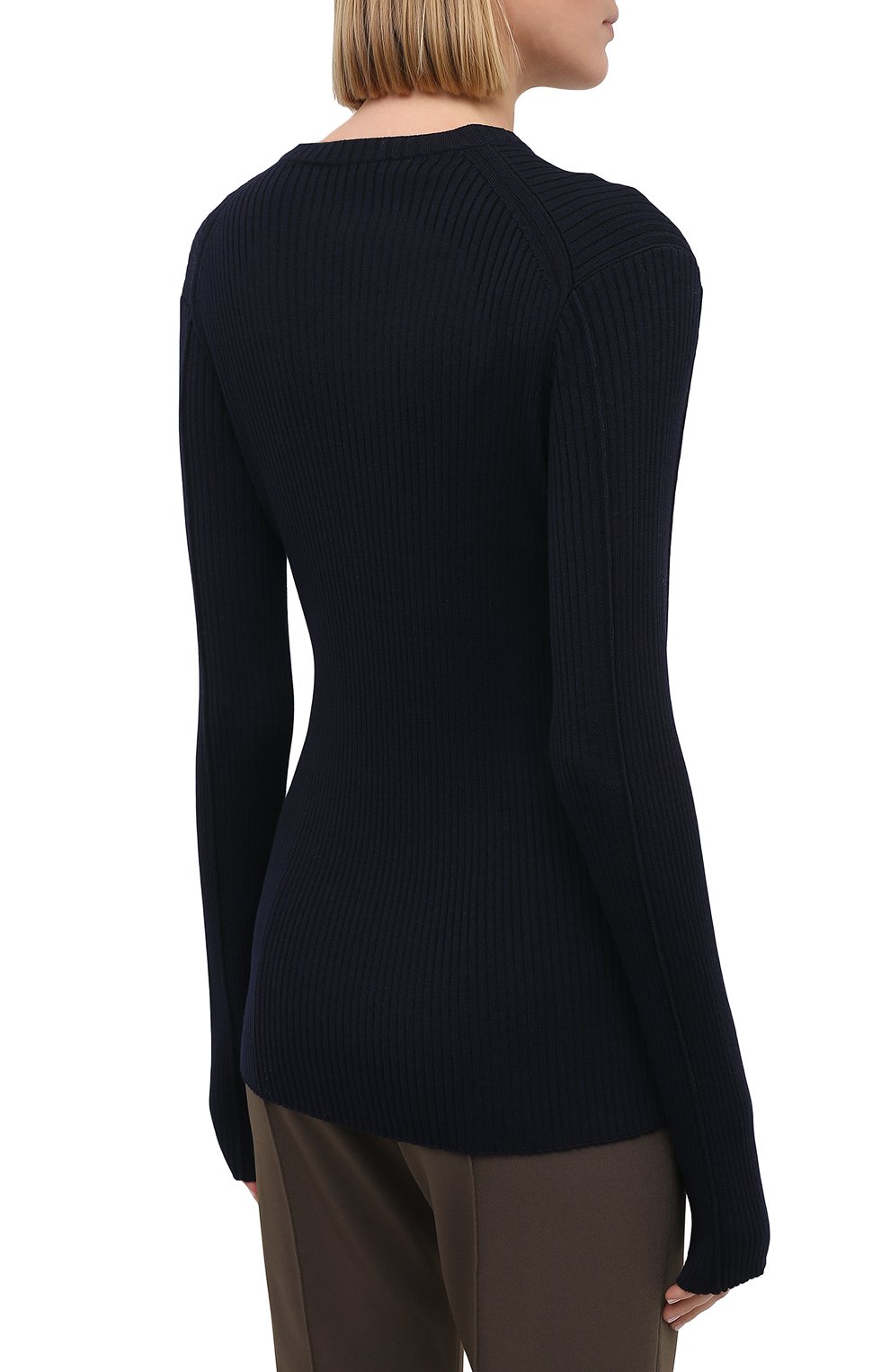 Пуловер из шерсти и вискозы JIL SANDER, арт. JSPS754055-WSY21268, фото 4