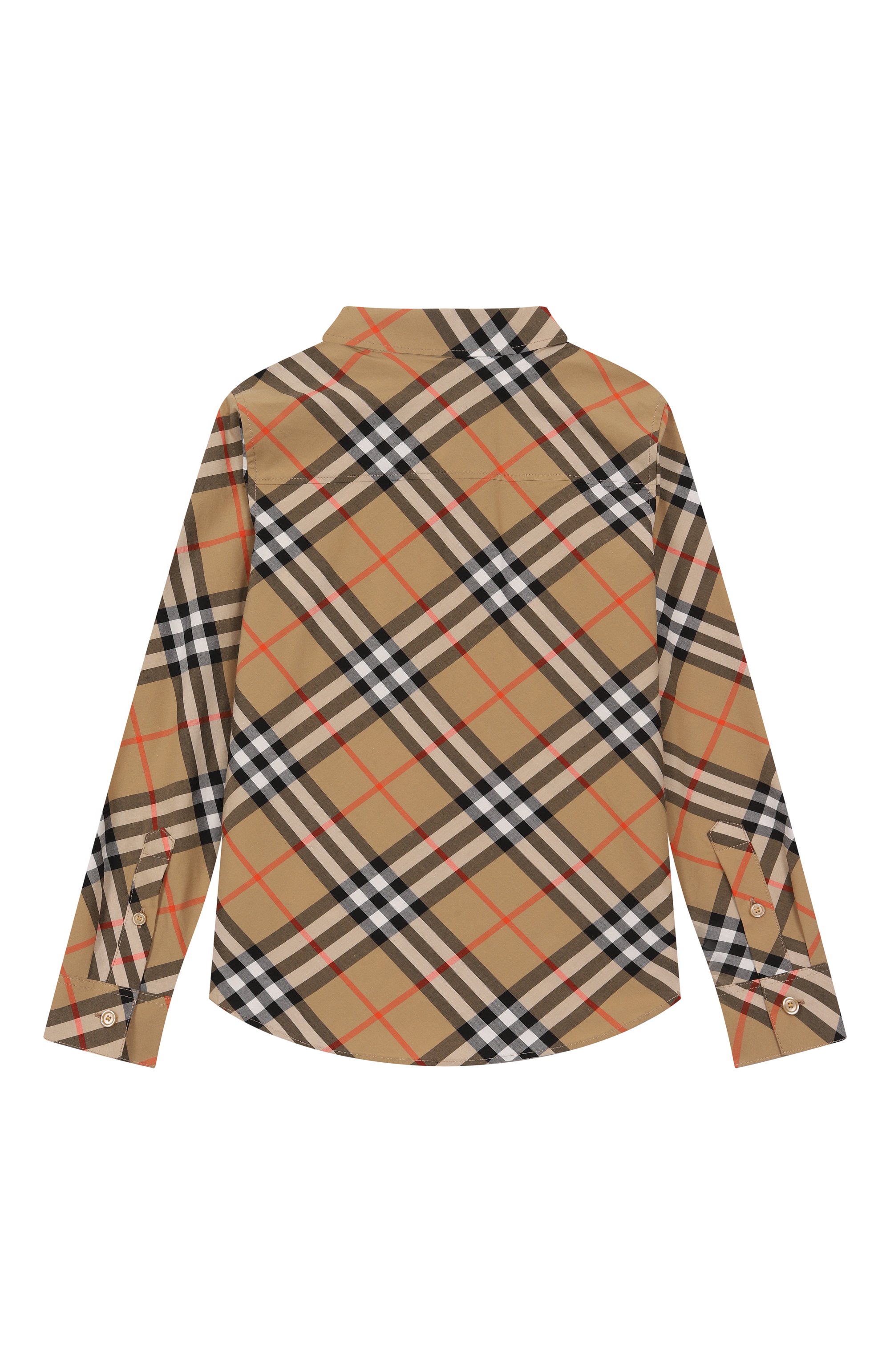 Хлопковая рубашка BURBERRY, арт. 8088966, фото 2