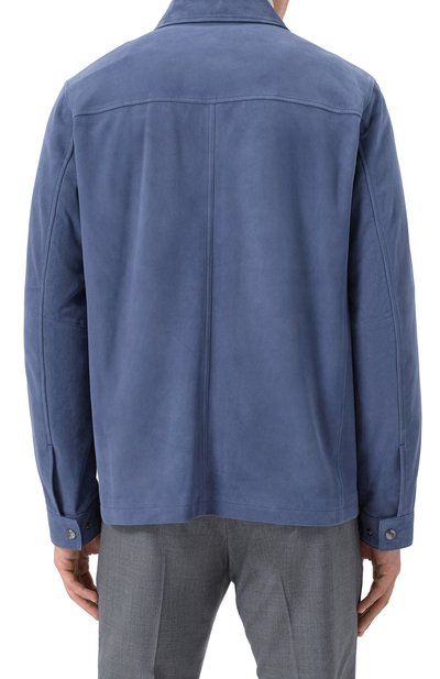 Замшевая куртка-рубашка PAUL&SHARK, арт. 25412707, фото 4