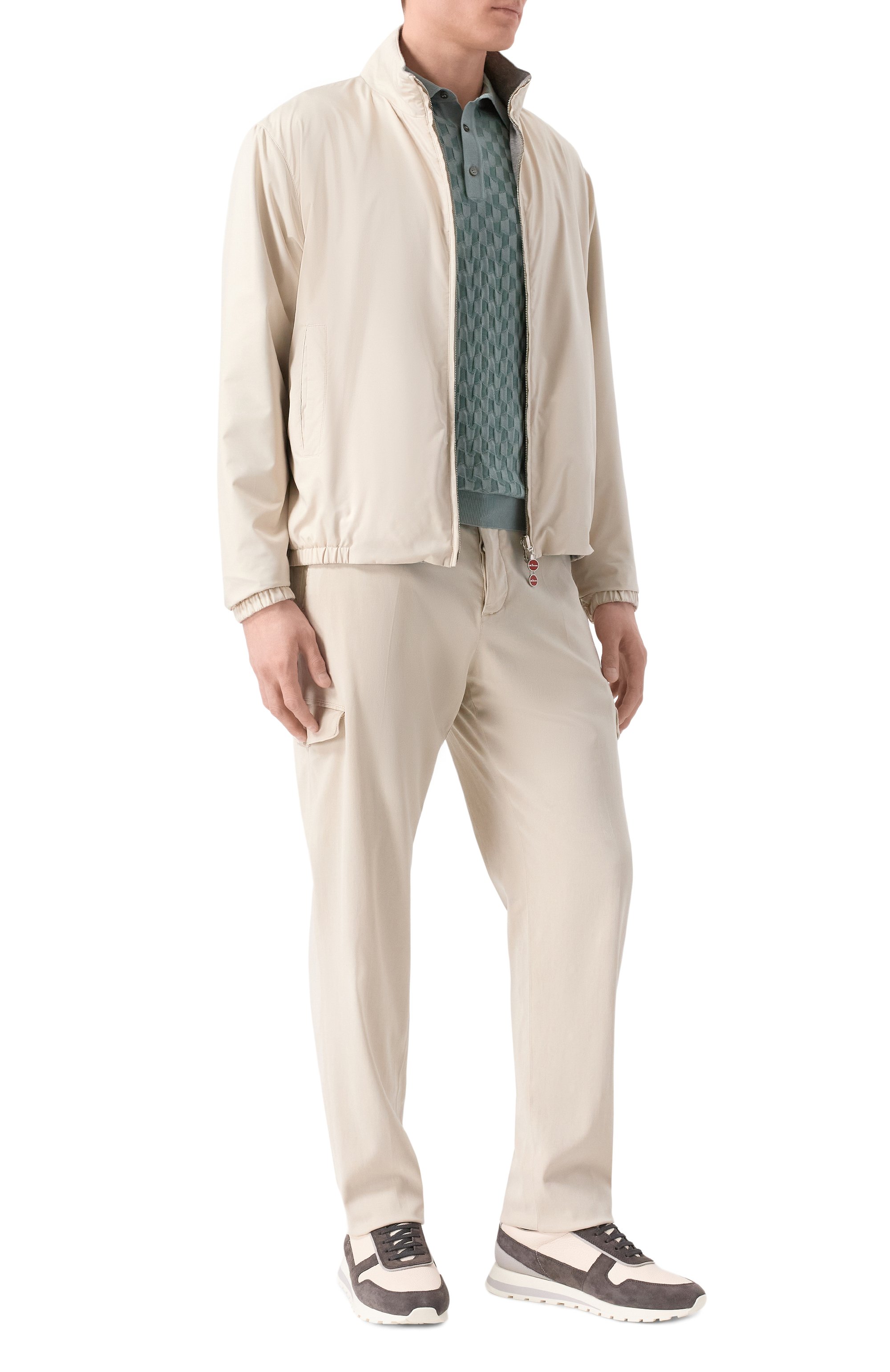 Поло из шелка и хлопка STEFANO RICCI бирюзового цвета по цене 121000 руб., арт. K818110P13/F26176, фото 2 Поло из шелка и хлопка STEFANO RICCI, арт. K818110P13/F26176, фото 2