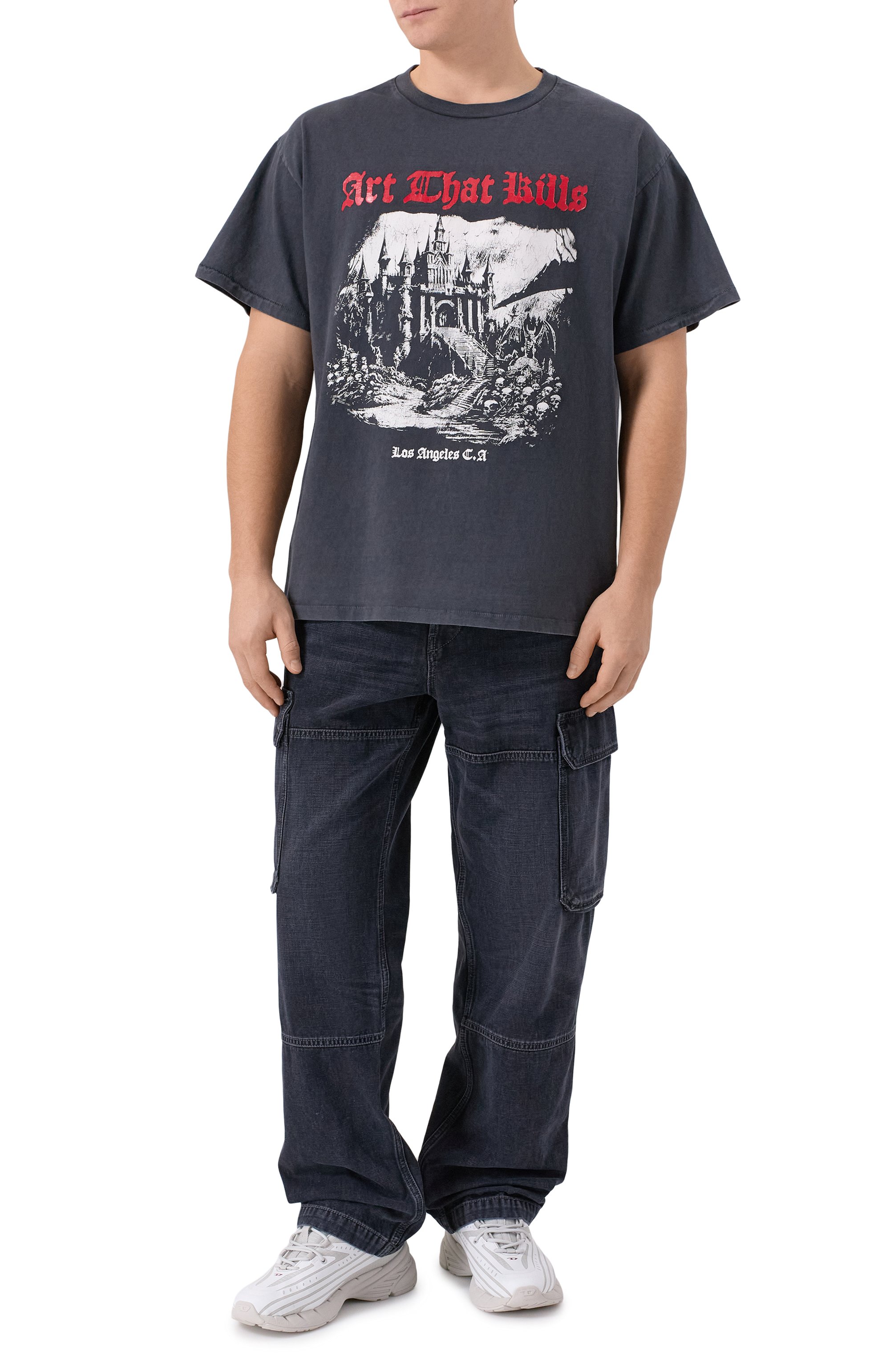 Хлопковая футболка GALLERY DEPT., арт. ATKT-10071, фото 2