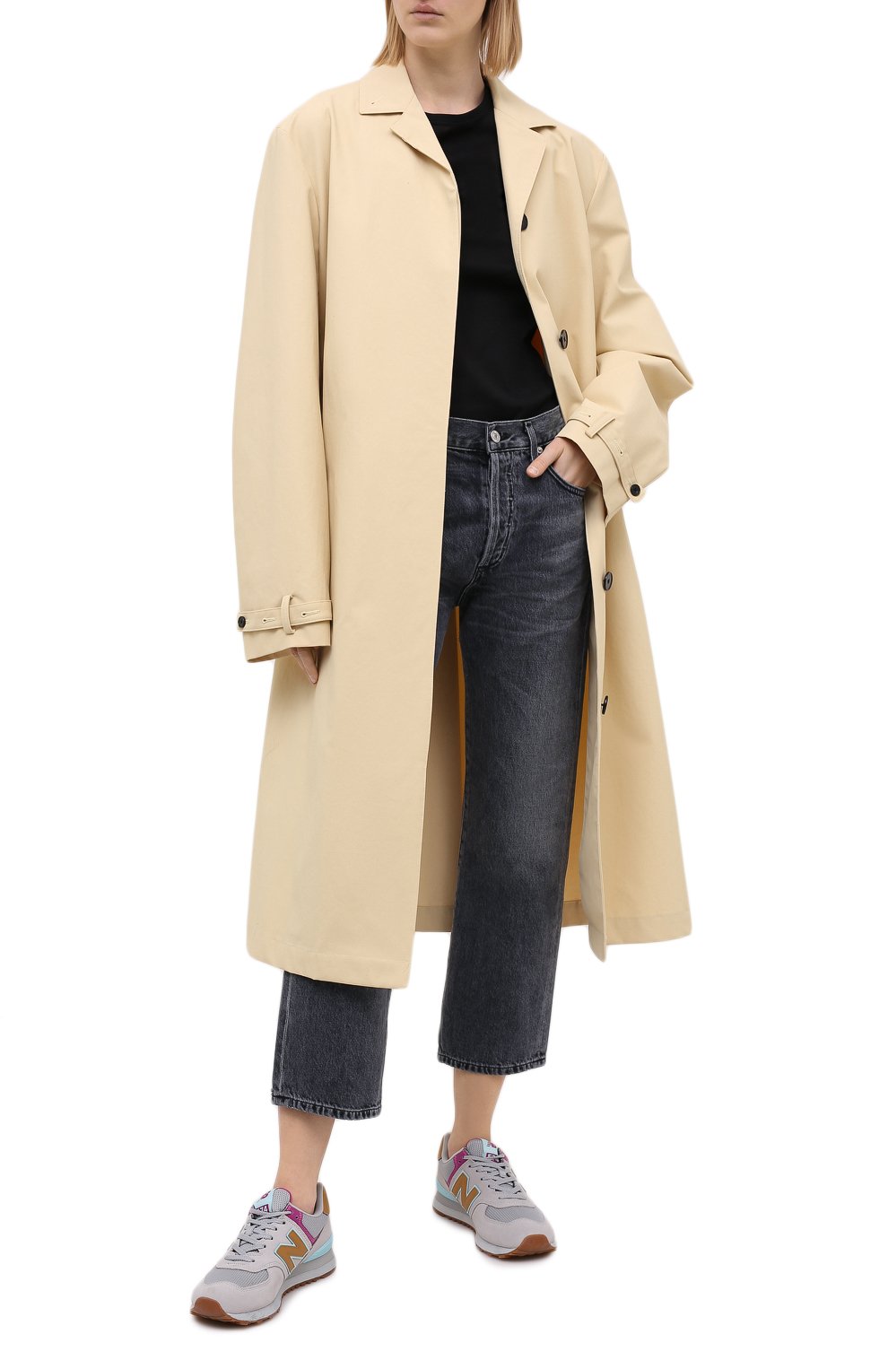 Комбинированные кроссовки 574 NEW BALANCE, арт. WT574ATA/B, фото 2