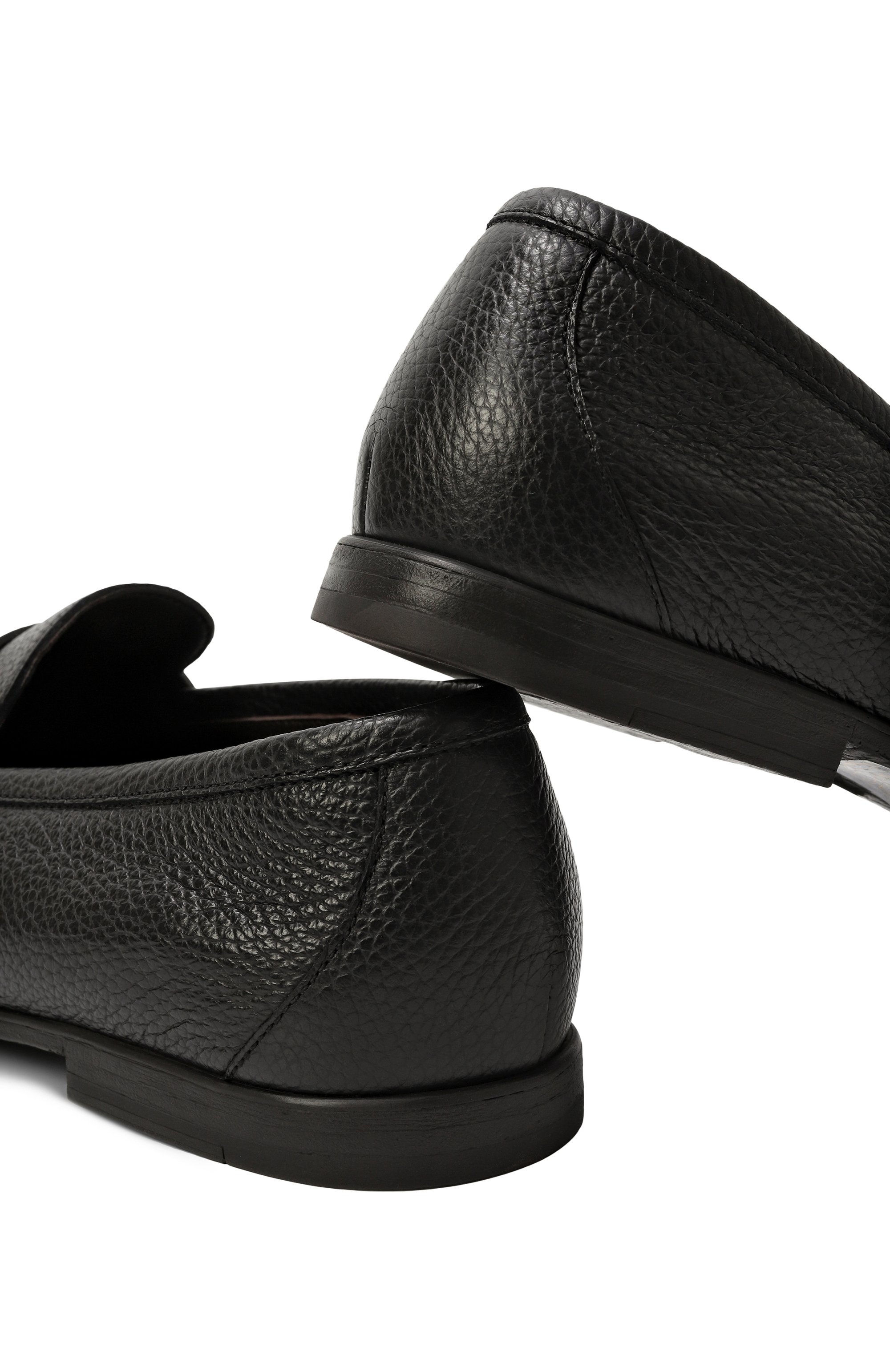 Кожаные пенни-лоферы CANALI, арт. 661210E/RA00775, фото 7