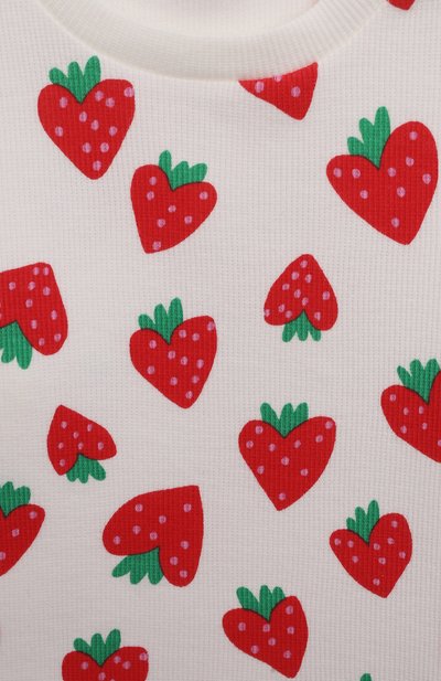 Комплект из футболки и брюк STELLA MCCARTNEY белого цвета по цене 10750 руб., арт. 8Q3HH0, фото 3 Комплект из футболки и брюк STELLA MCCARTNEY, арт. 8Q3HH0, фото 3