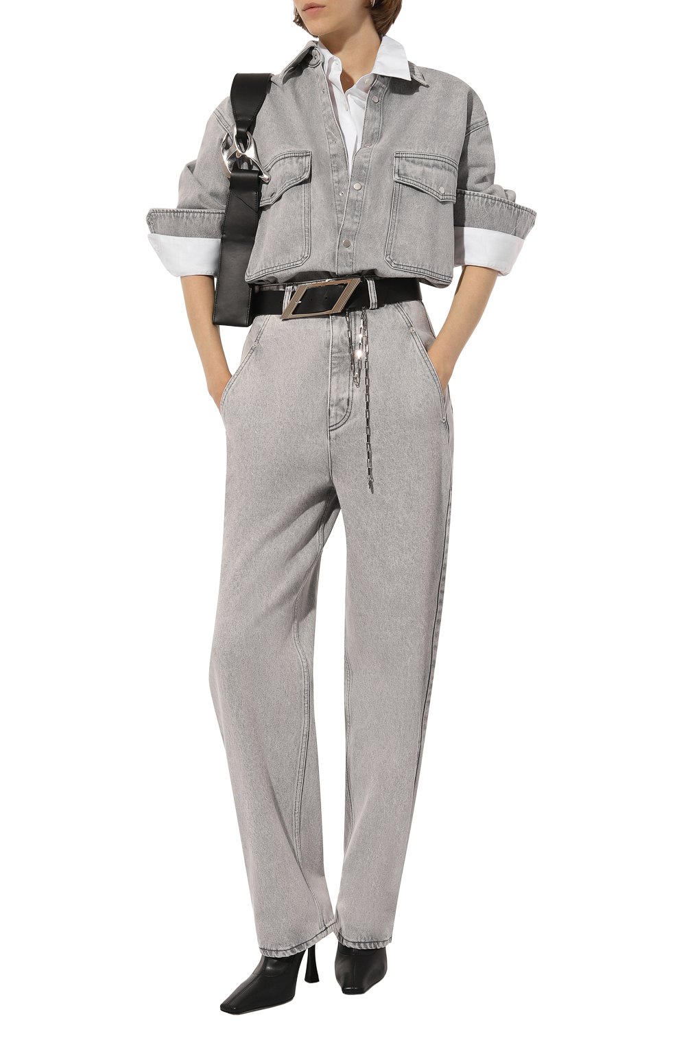 Хлопковая рубашка DRIES VAN NOTEN, арт. 242-010701-9020, фото 2