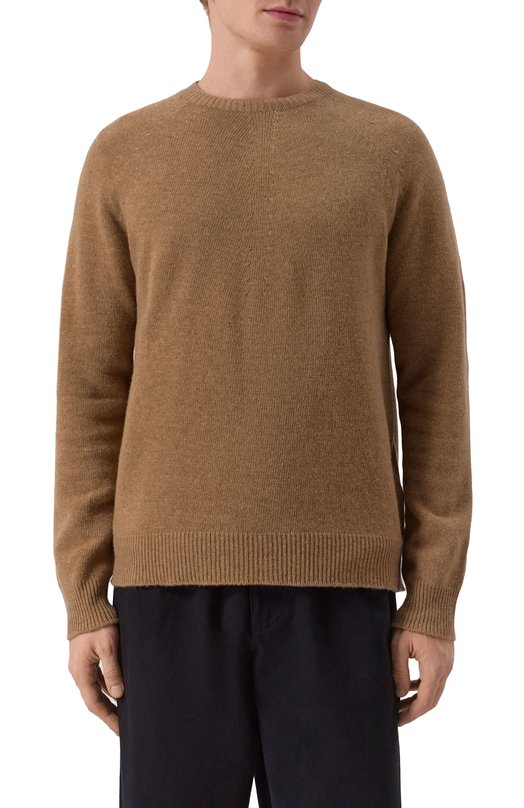 Джемпер из шерсти и кашемира Jil Sander J22GP0133/J13264 Коричневый  J22GP0133/J13264 Фото 3