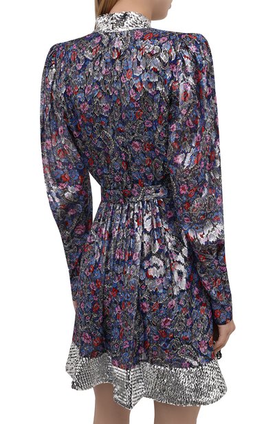 Платье с отделкой пайетками ISABEL MARANT, арт. R02087-21H050I/MERENEA, фото 4