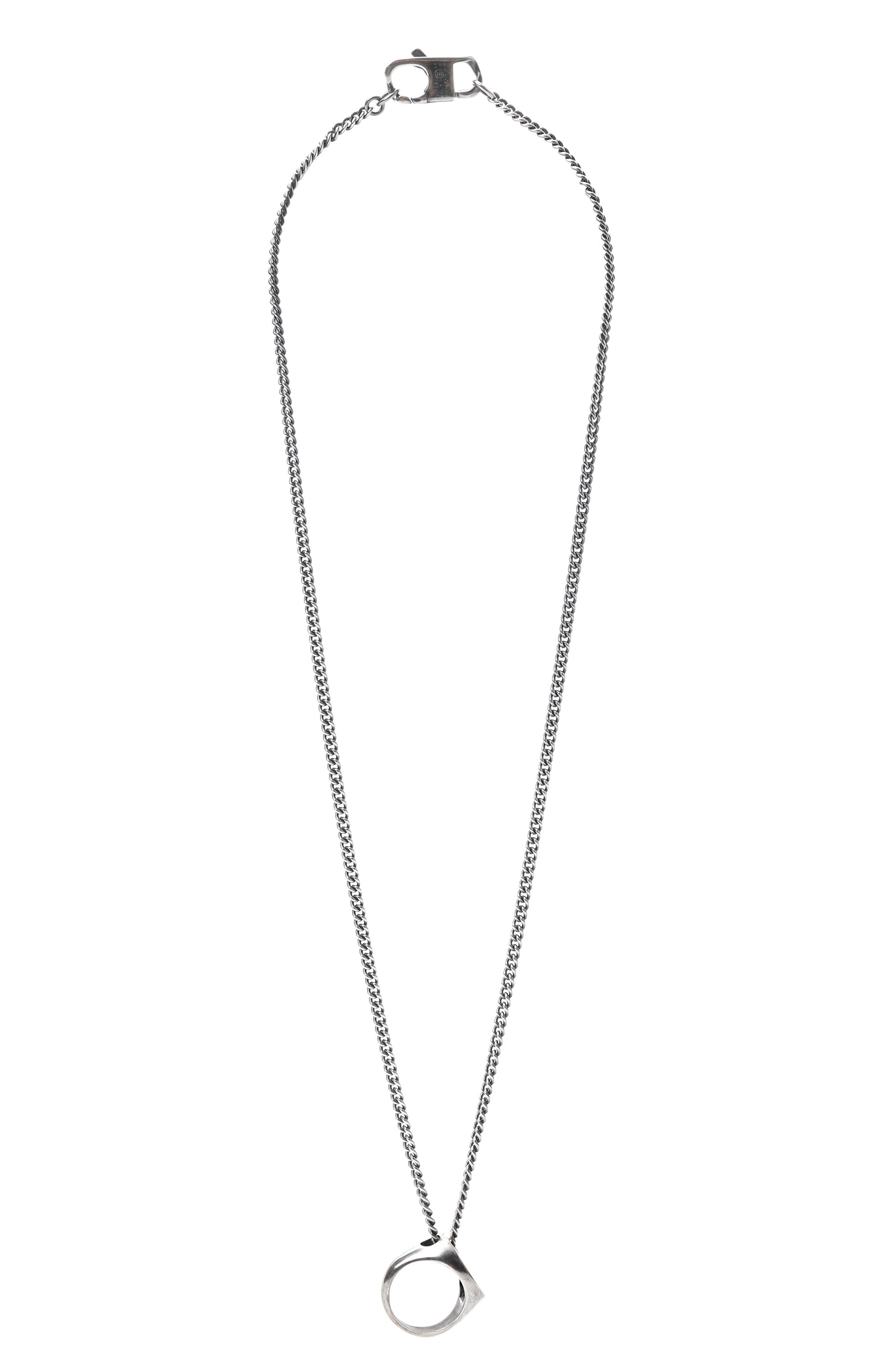 Подвеска на цепочке MM6, арт. SM7UU0078 P7356, фото 1