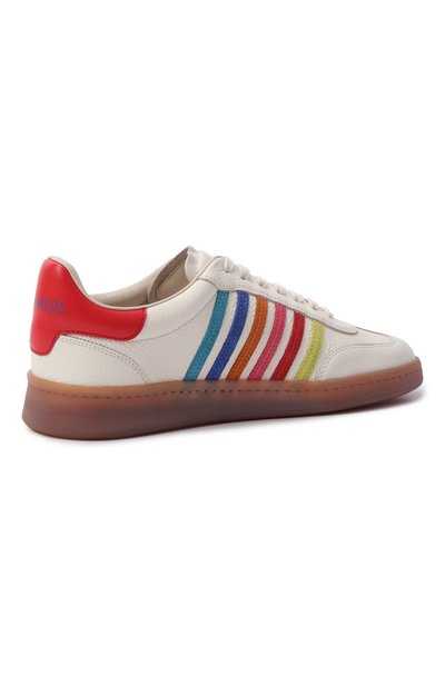 Кожаные кеды boxer DSQUARED2, арт. SNM0439, фото 5