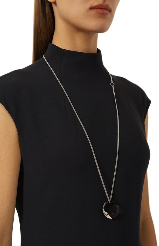 Кулон на цепочке Jil Sander J11UU0131 P4880 Серебряный  J11UU0131 P4880 Фото 2