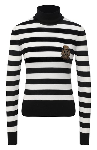 Женская водолазка из кашемира и шелка DOLCE & GABBANA, арт. FX195Z/JAMU2