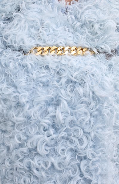 Шуба из овчины BURBERRY голубого цвета по цене 556500 руб., арт. 8030101, фото 5 Шуба из овчины BURBERRY, арт. 8030101, фото 5